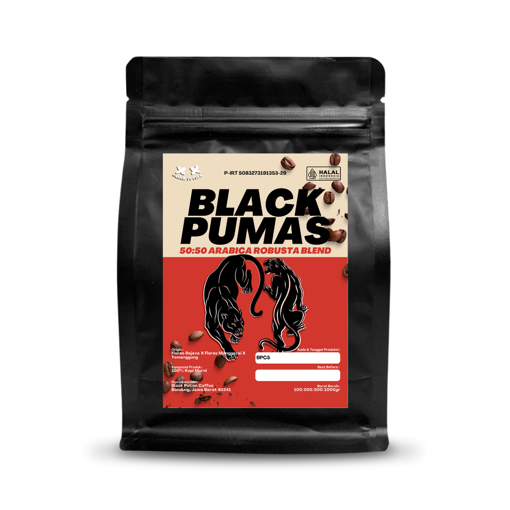 Black Pumas 50:50 Arabica Robusta Blend