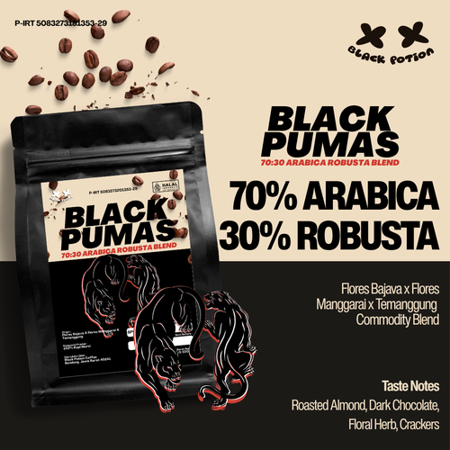 Black Pumas 70:30 Arabica Robusta Blend