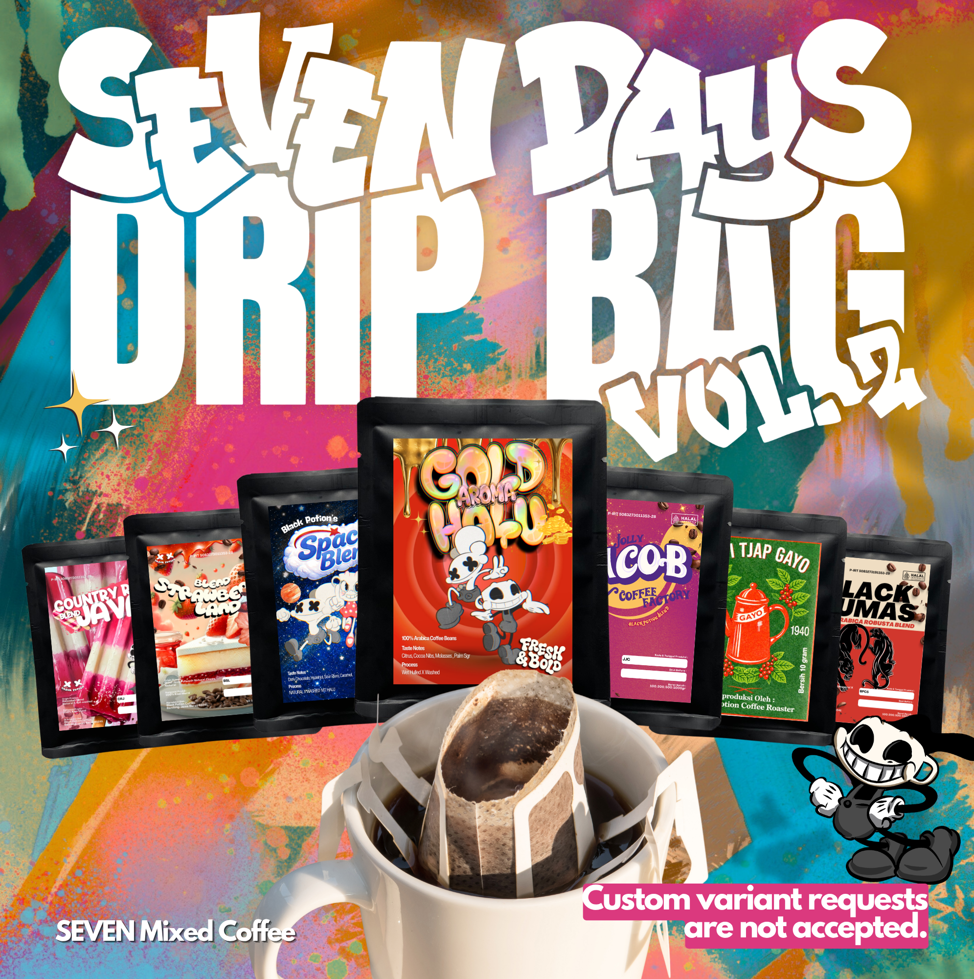 Seven Days Drip Bag Coffee Vol. 2